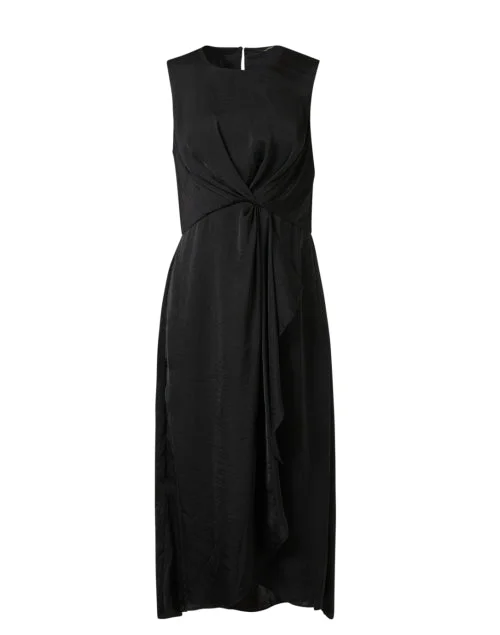 Blake Black Chiffon Dress