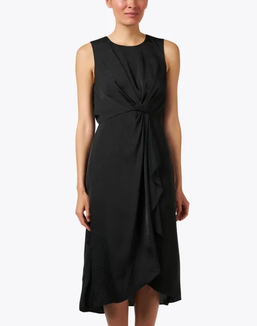 Blake Black Chiffon Dress