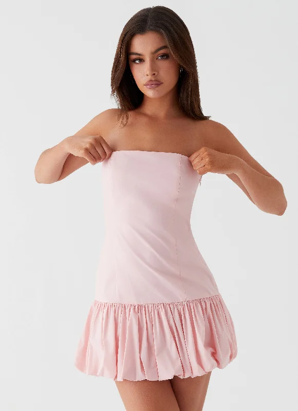 Cotton Candy Mini Dress - Pink