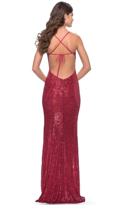 La Femme 31141 - Sequin Embellished Evening Long Prom Dress