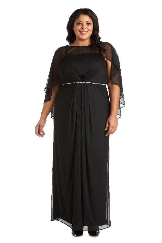 R&M Richards 2461W Long Formal Plus Size Dress